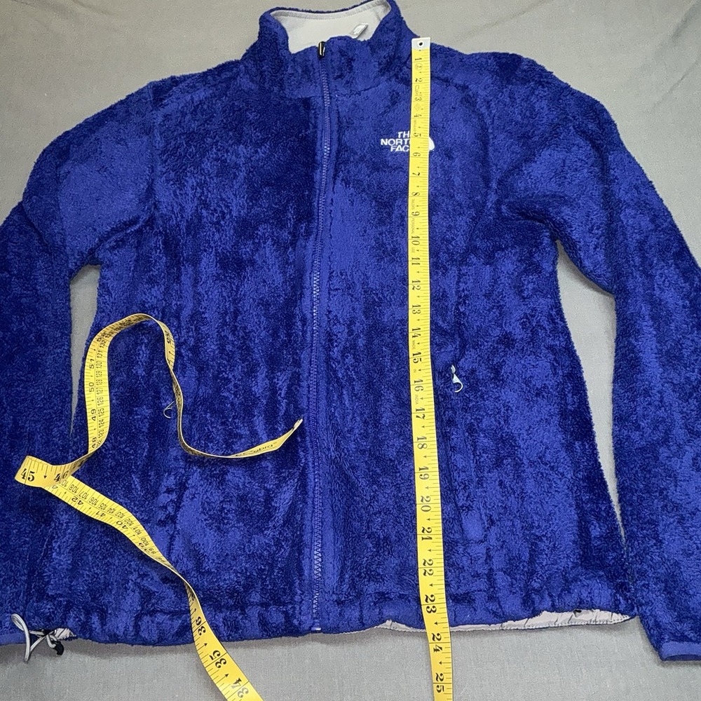 The North Face Jacket Womens Small Blue Polyester Full Zip Pockets - Picture 7 of 8